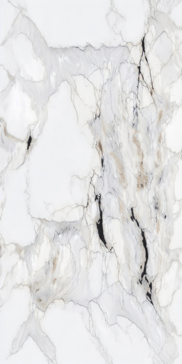 熊猫白大理石纹石材肌理