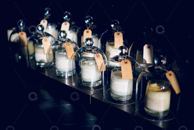 高清大图下载【趣麦麦图】精致玻璃罩蜡烛装饰摄影