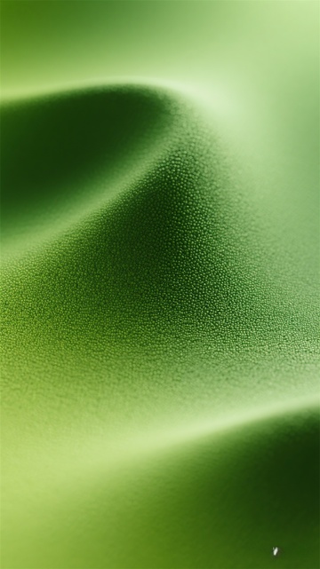 绿色丝绸纹理特写