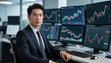 商务精英股市分析工作环境