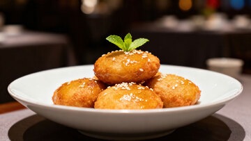 炸糕  油炸  里糯  