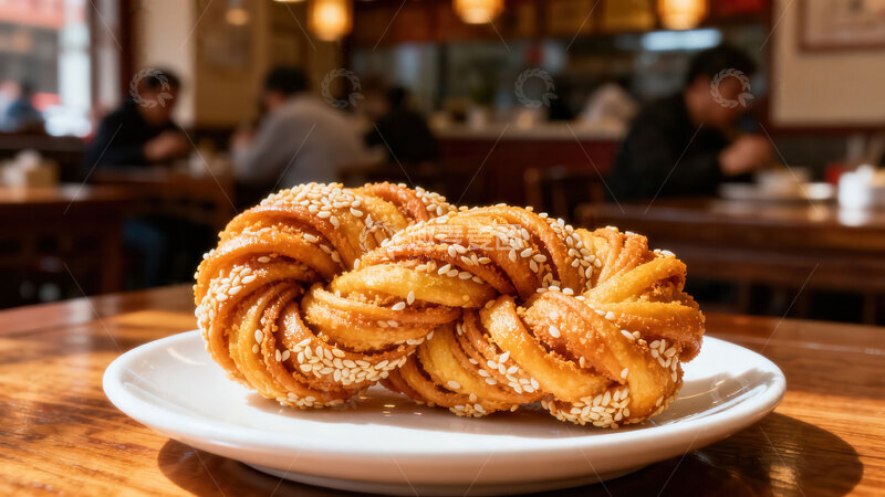 高清大图下载【趣麦麦图】麻花   酥脆   传统 