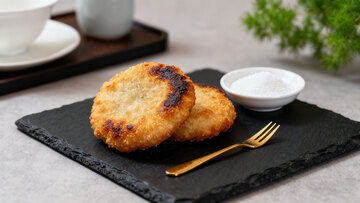 炸糕  糖馅  里糯  