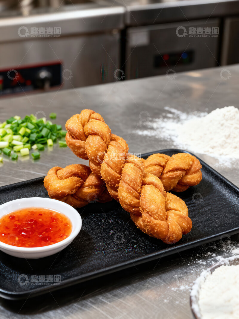 高清大图下载【趣麦麦图】麻花   酥脆   金黄  