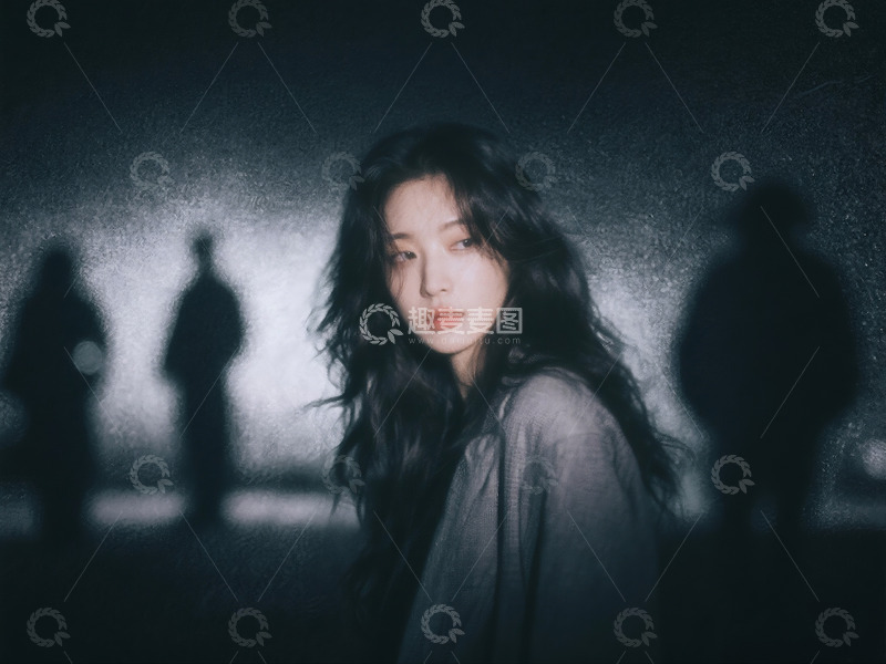 高清大图下载【趣麦麦图】抓拍前卫曼妙模糊的韩系美女6