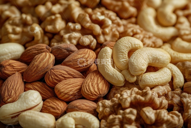 高清大图下载【趣麦麦图】坚果腰果美食摄影