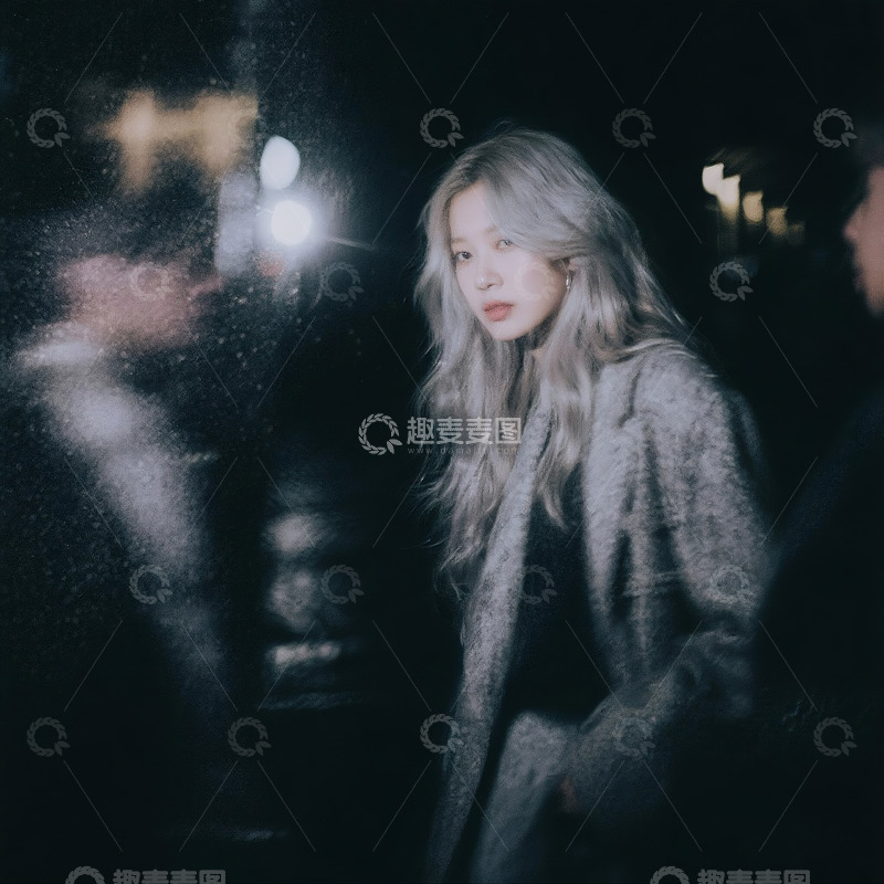 高清大图下载【趣麦麦图】抓拍前卫曼妙模糊的韩系美女2