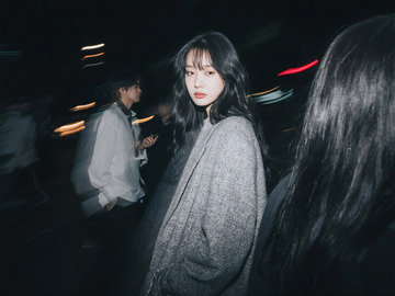 抓拍前卫曼妙模糊的韩系美女7