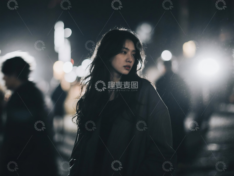 高清大图下载【趣麦麦图】抓拍前卫曼妙模糊的韩系美女4