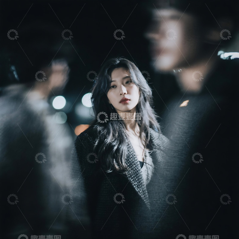 高清大图下载【趣麦麦图】抓拍前卫曼妙模糊的韩系美女5