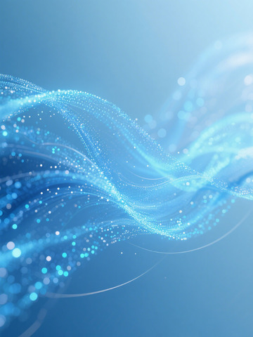 蓝色科技光效背景设计素材