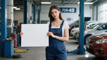 机械师车间宣传海报素材