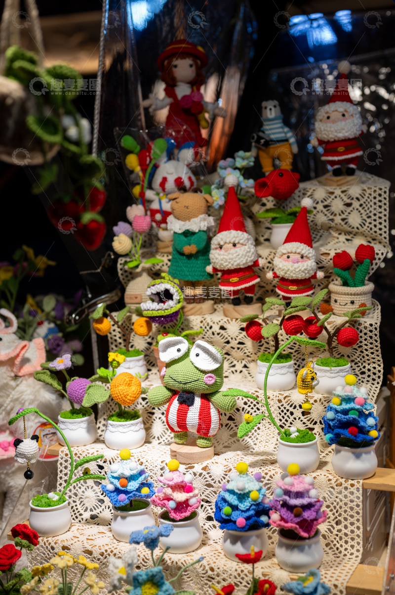 高清大图下载【趣麦麦图】合肥圣诞节节日玩偶