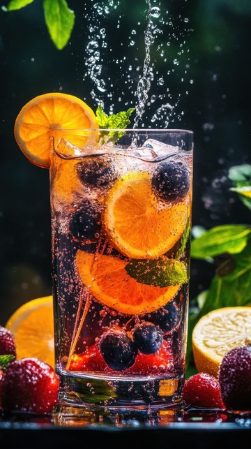 水果汽水饮料摄影