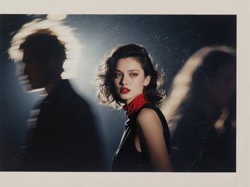 抓拍曼妙时尚美女秀发4