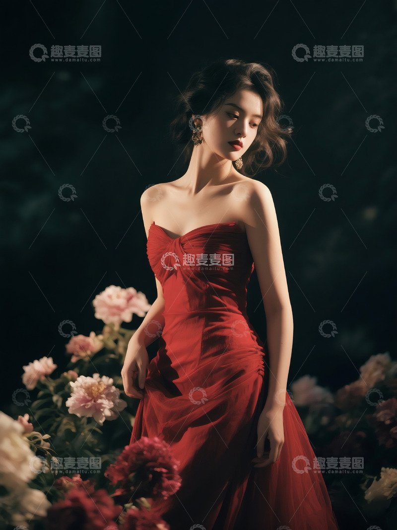 高清大图下载【趣麦麦图】时尚美女奢慵潮穿搭及配饰1