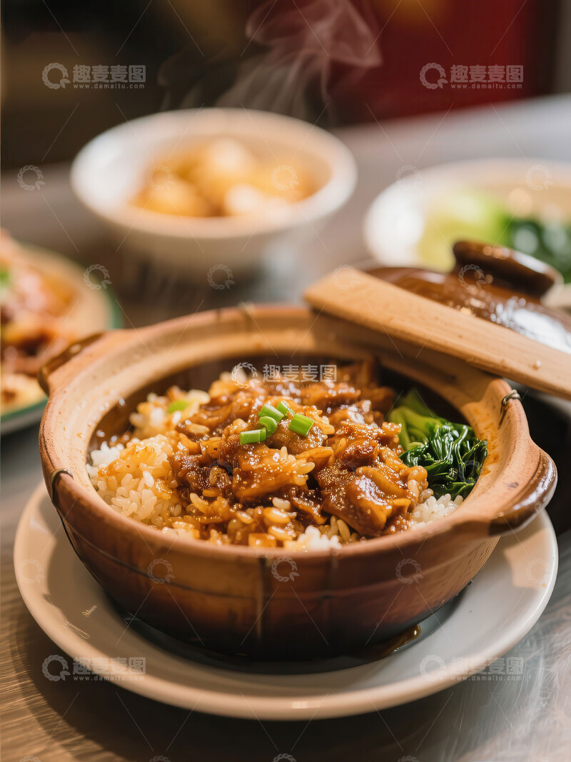 高清大图下载【趣麦麦图】-煲仔饭  焦香   招牌    