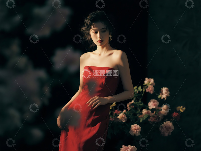 高清大图下载【趣麦麦图】时尚美女奢慵潮穿搭及配饰