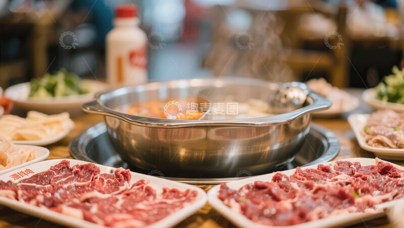 高清大图下载【趣麦麦图】火锅  鲜切  涮烫 