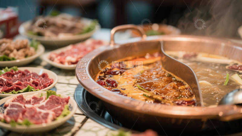 高清大图下载【趣麦麦图】火锅  鲜切  原味       