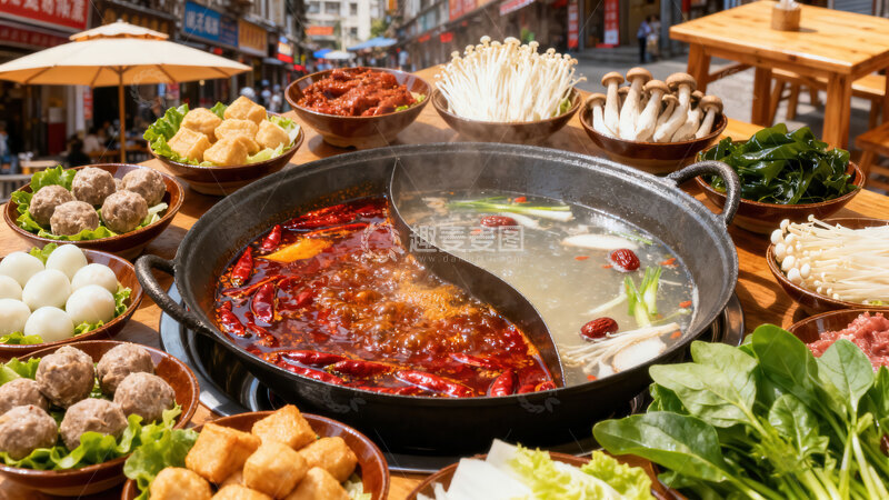 高清大图下载【趣麦麦图】火锅  鲜切  醇厚  