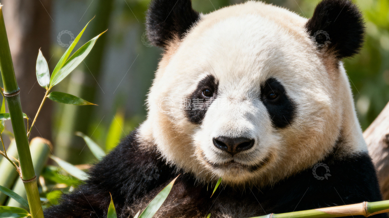 高清大图下载【趣麦麦图】可爱大熊猫008