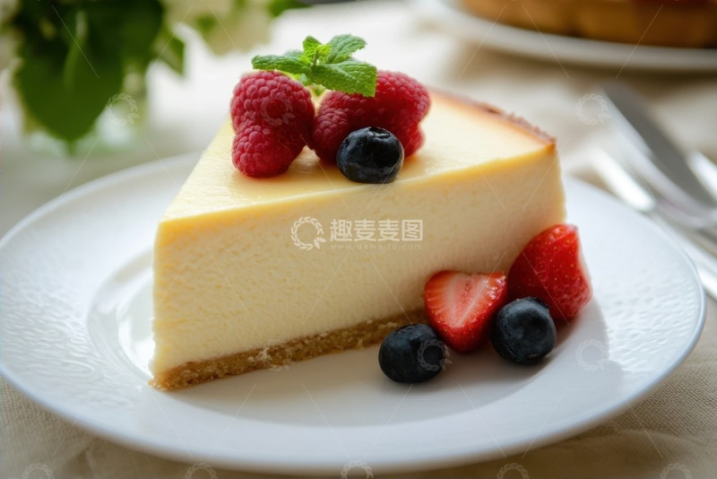 高清大图下载【趣麦麦图】水果奶酪蛋糕摄影
