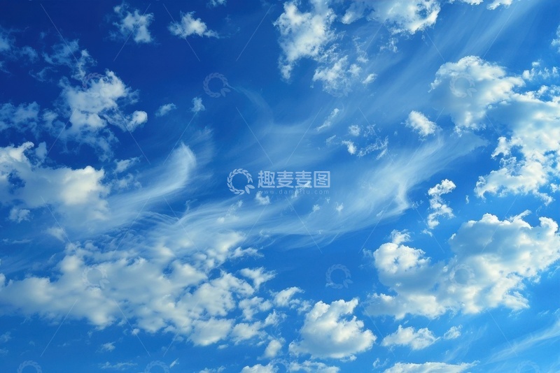 高清大图下载【趣麦麦图】蓝天白云云雾风景