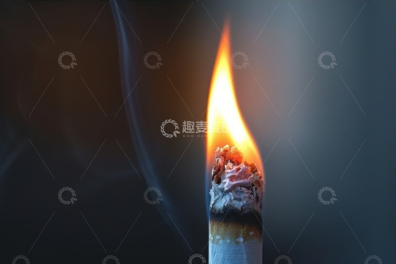 高清大图下载【趣麦麦图】燃烧的一只香柱