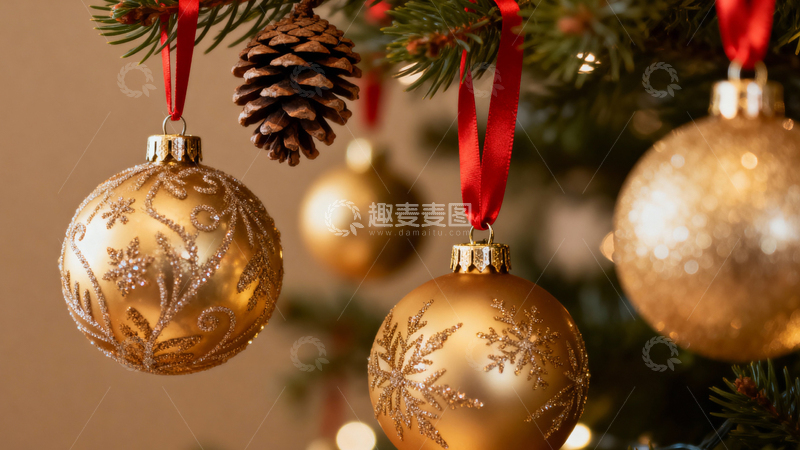 高清大图下载【趣麦麦图】圣诞节背景063