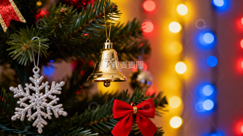 高清大图下载【趣麦麦图】圣诞节背景065