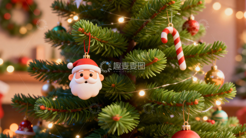 高清大图下载【趣麦麦图】圣诞节背景056