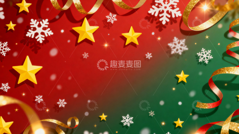 高清大图下载【趣麦麦图】圣诞节背景059