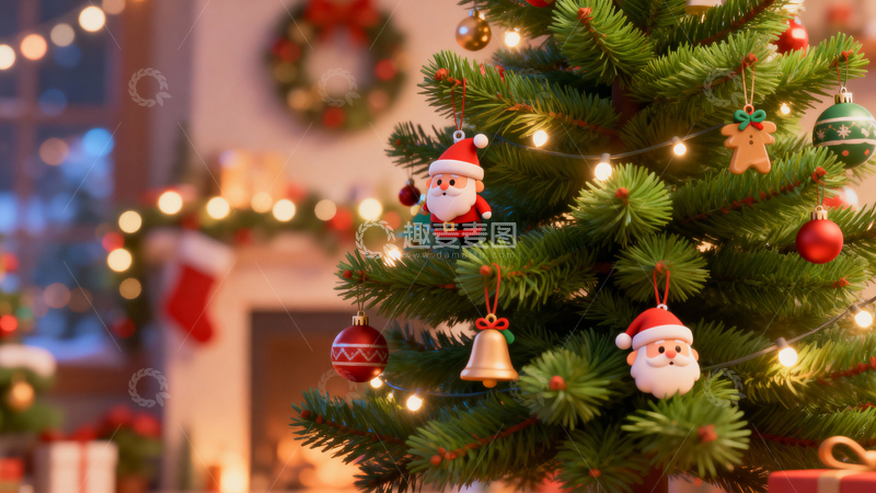 高清大图下载【趣麦麦图】圣诞节背景089