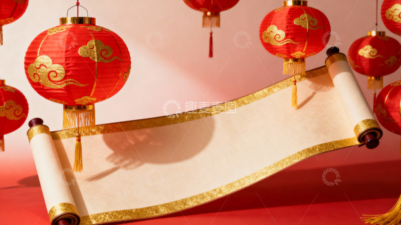 高清大图下载【趣麦麦图】新年元旦春节背景056