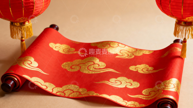 高清大图下载【趣麦麦图】-新年元旦春节背景082