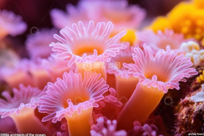 高清大图下载【趣麦麦图】大海里的珊瑚虫摄影