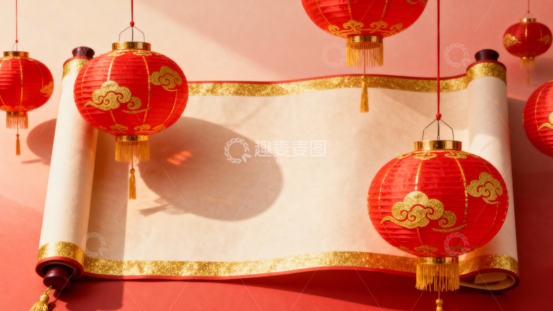 高清大图下载【趣麦麦图】-新年元旦春节背景060