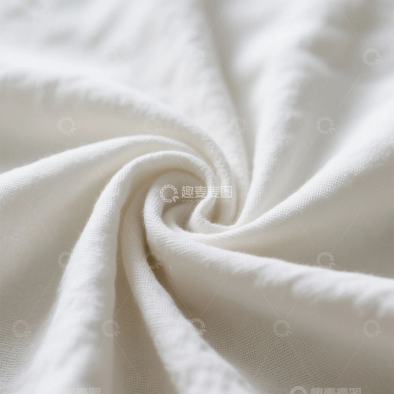 高清大图下载【趣麦麦图】白色织物特写纹理