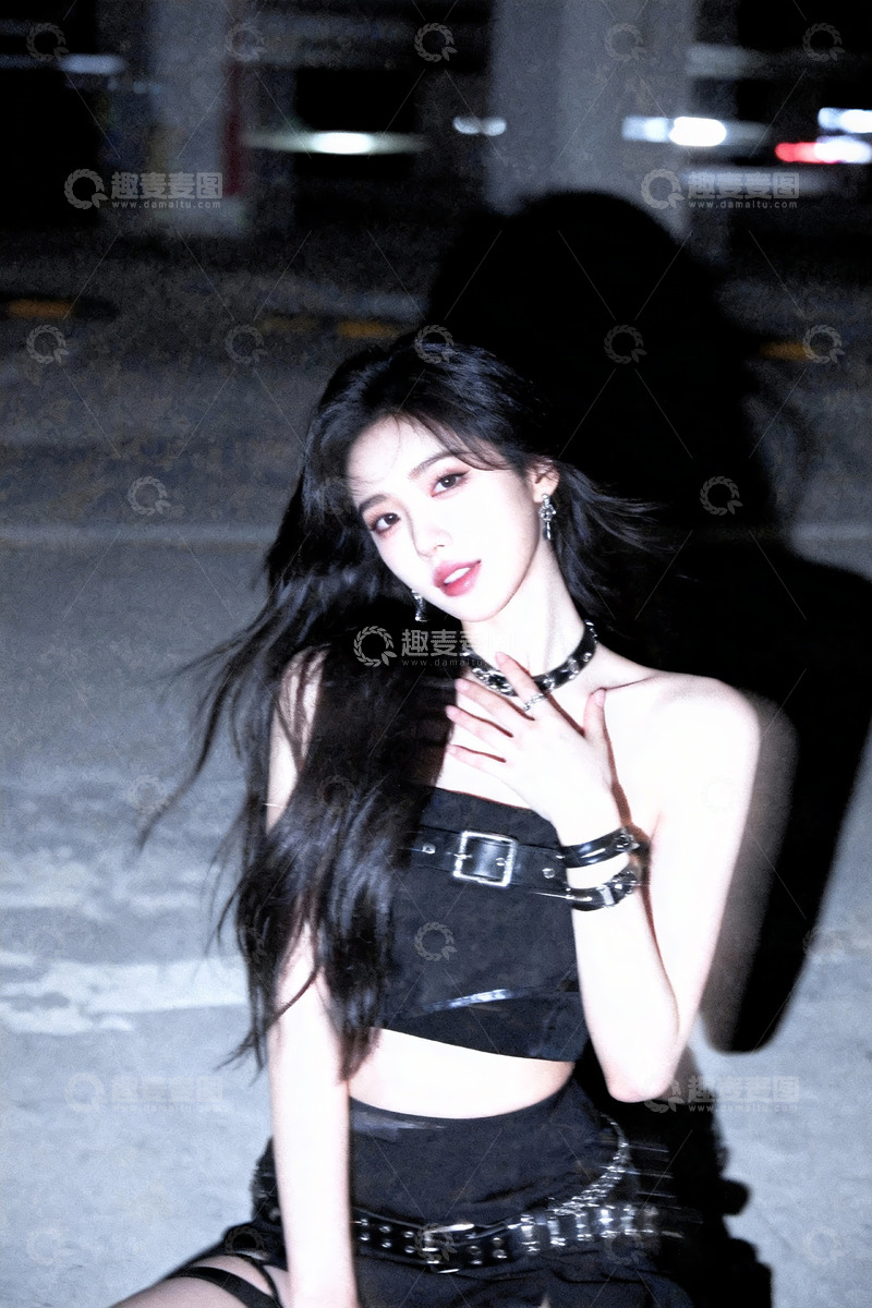 高清大图下载【趣麦麦图】时兴韩系秀发泛起飘垂2