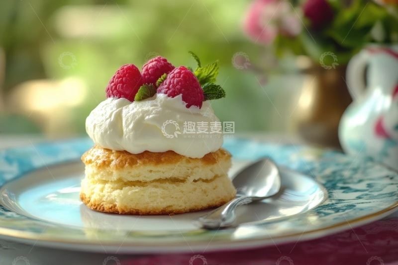 高清大图下载【趣麦麦图】美味的奶油泡芙