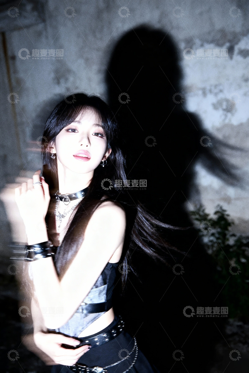 高清大图下载【趣麦麦图】时兴韩系秀发泛起飘垂1