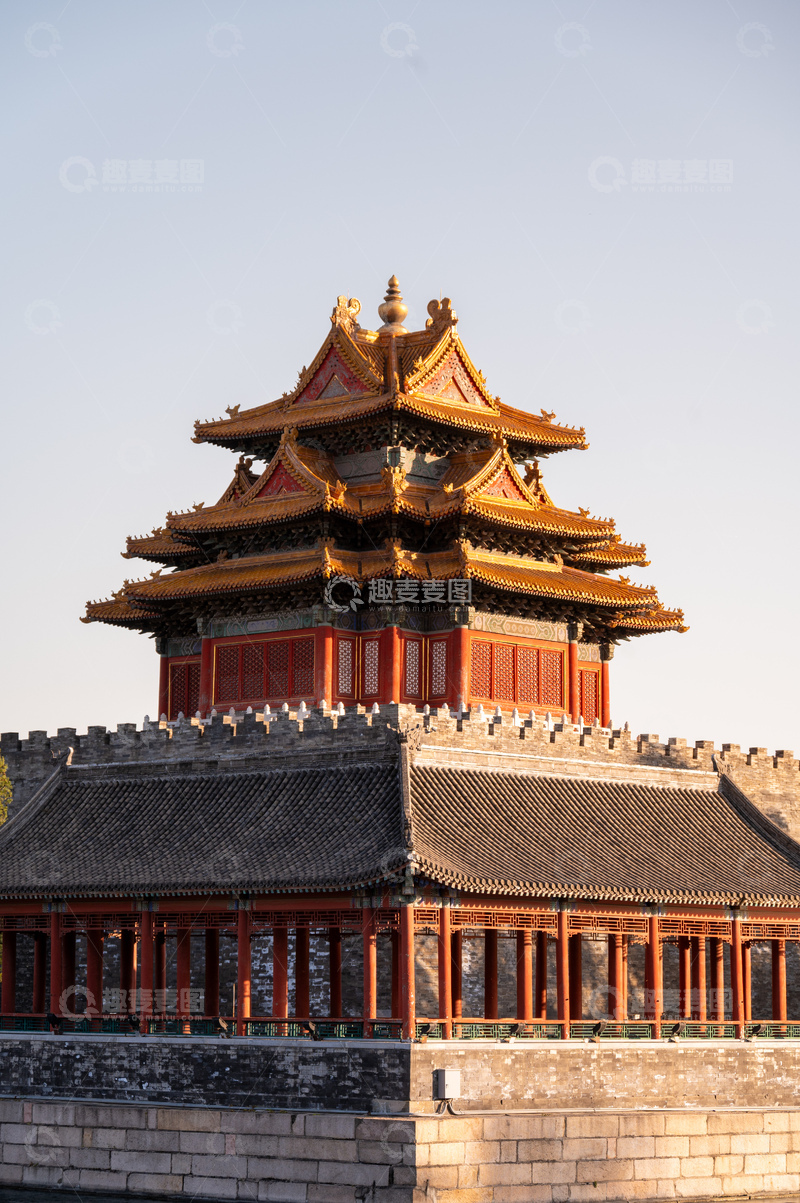 高清大图下载【趣麦麦图】-故宫西北角楼