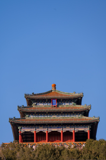 景山公园万春亭