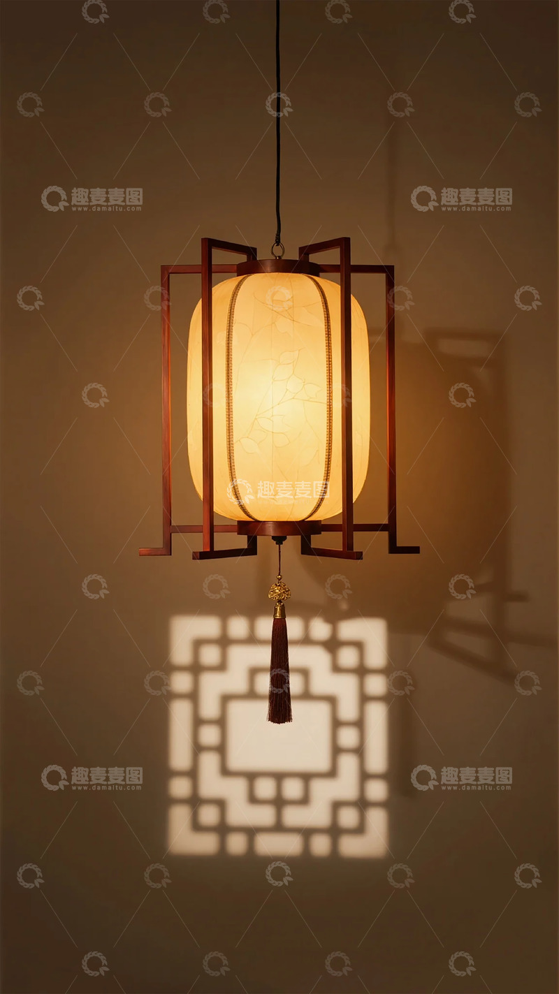 高清大图下载【趣麦麦图】中式吊灯古典灯饰