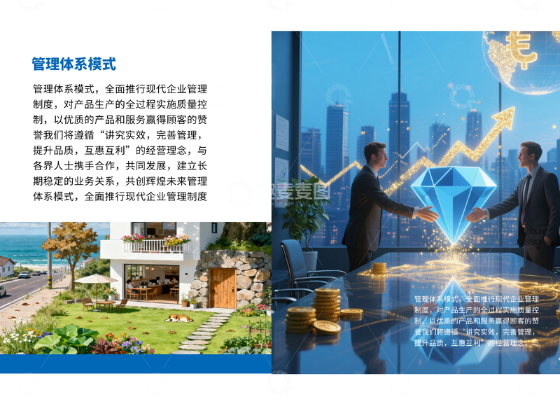 源文件下载【趣麦麦图】现代企业管理画册设计素材