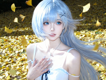 cos雷姆的服装可爱的女生6