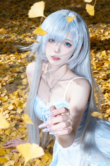 cos雷姆的服装可爱的女生7