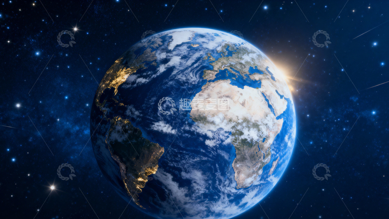 高清大图下载【趣麦麦图】地球星球006