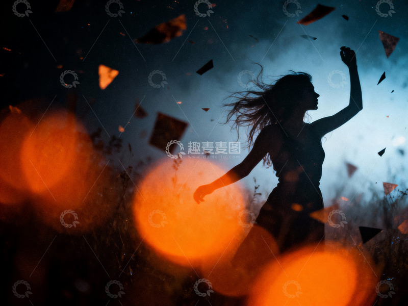 高清大图下载【趣麦麦图】粗颗粒胶片质感梦幻光6